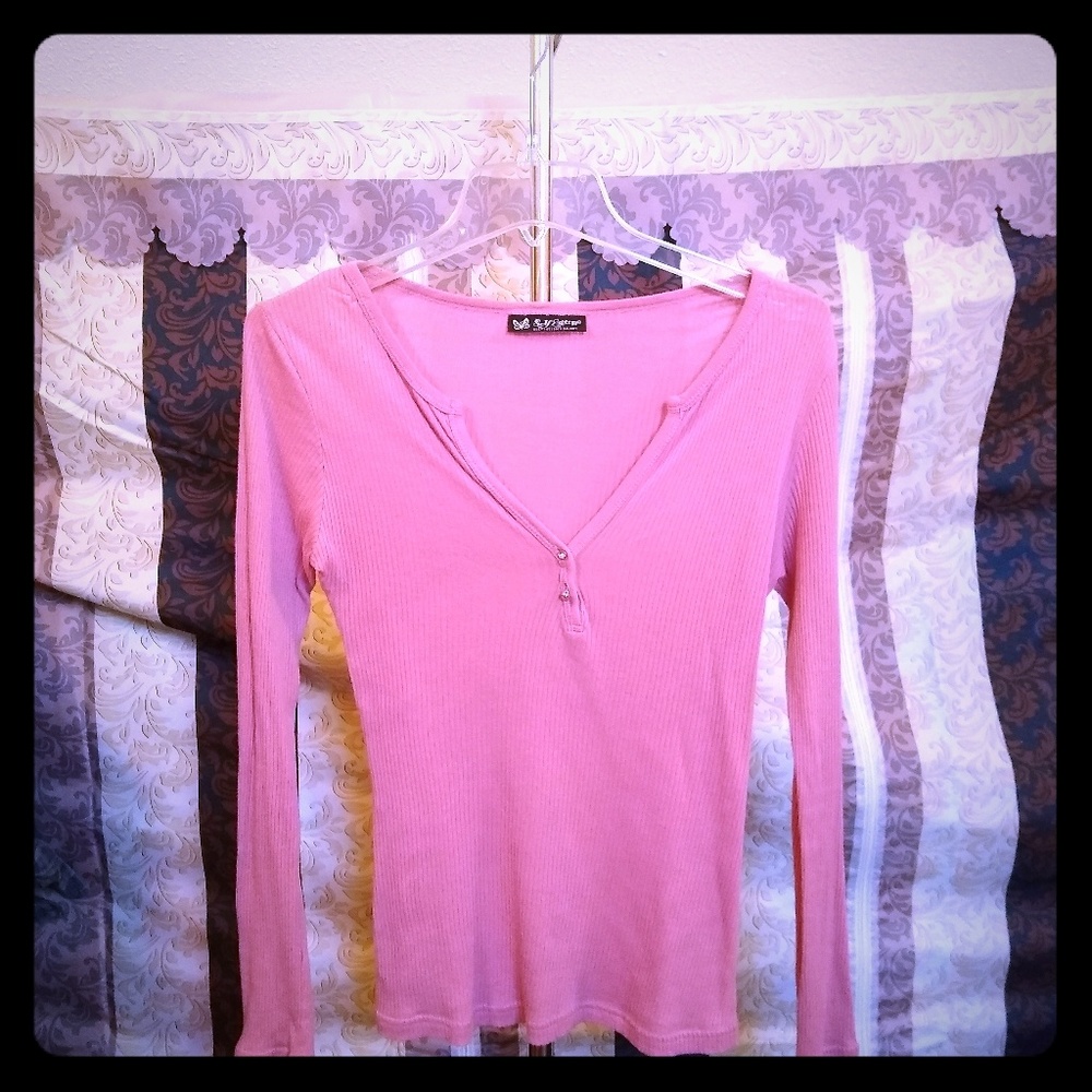 Ladies Light Weight Pink Top